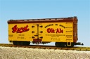 GERST OLD ALE REEFER CAR YELLOW/BROWN