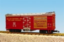 WISCONSIN SELECT BEER REEFER CAR OXIDE/SILVER