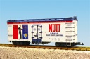MUTT ORANGES REEFER CAR WHITE/BLUE