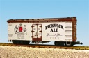 PICKWICK ALE REEFER CAR WHITE/BROWN