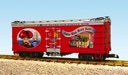 PIRATE BREW BEER REEFER CAR RED/SILVER