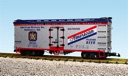 AMERICAN BREWERY REEFER CAR SILVER/BLUE