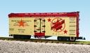 JOHNSON BREWING CO REEFER CAR CREAM/RED