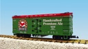 RED ASS ALE REEFER CAR GREEN/RED