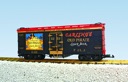 CARLINGS OLD PIRATE RUM REEFER CAR BLACK/RED