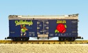 SHILLELAGH APPLES REEFER CAR BLUE/SILVER
