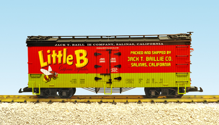 LITTLE BEE VEGETABLES REEFER CAR RED/GREEN/BLACK