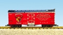 MOOSE HEAD RED SALMON REEFER CAR RED/BLUE