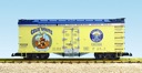R16467 - CELIS WHITE BEER REEFER CAR CREAM/BLUE
