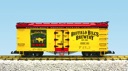 BUFFALO BILL'S BEER REEFER CAR YELLOW/RED