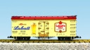 LABATT'S ALE REEFER CAR CREAM/RED