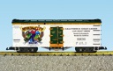NEVADA CITY BREW REEFER CAR WHITE/GREEN
