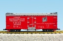 SOO LINE REEFER CAR #50295 RED/SILVER