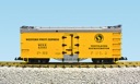 WFE REEFER CAR #67905 YELLOW/SILVER