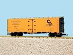 C&O 40' REEFER CAR YELLOW/BLUE/SILVER