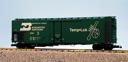 BURLINGTON NORTHERN 50' REEFER CAR GREEN