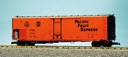 PACIFIC FRUIT EXPRESS SP/UP 50' REEFER ORANGE/BROWN/SLIVER