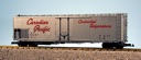 CANADIAN PACIFIC 50' REEFER CAR SILVER
