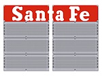 SANTA FE SIDE PANELS FOR R17170 (2)