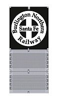 BNSF SIDE PANEL FOR R17178