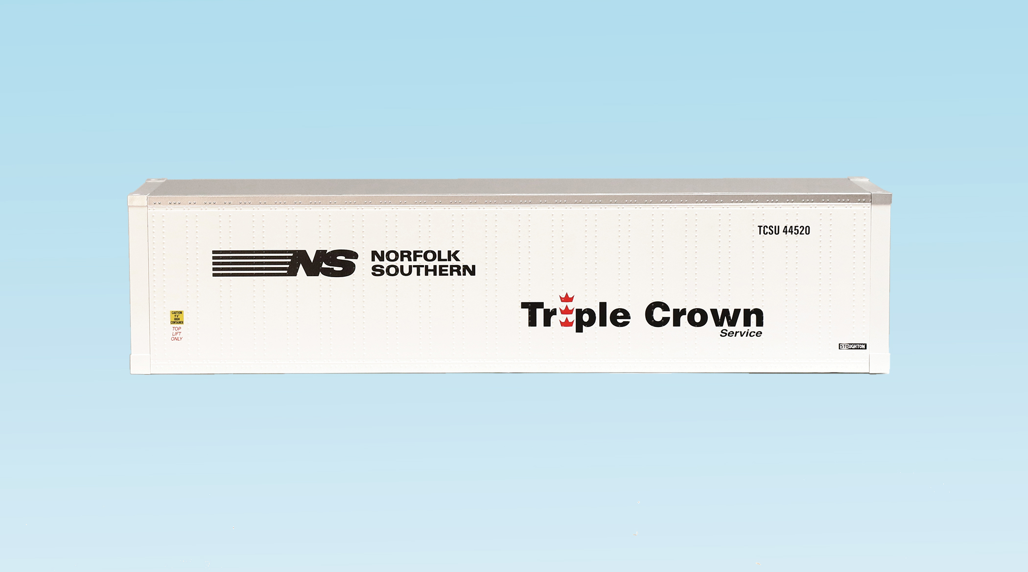 NS TRIPLE CROWN 40 CONTAINER SMOOTH SIDES