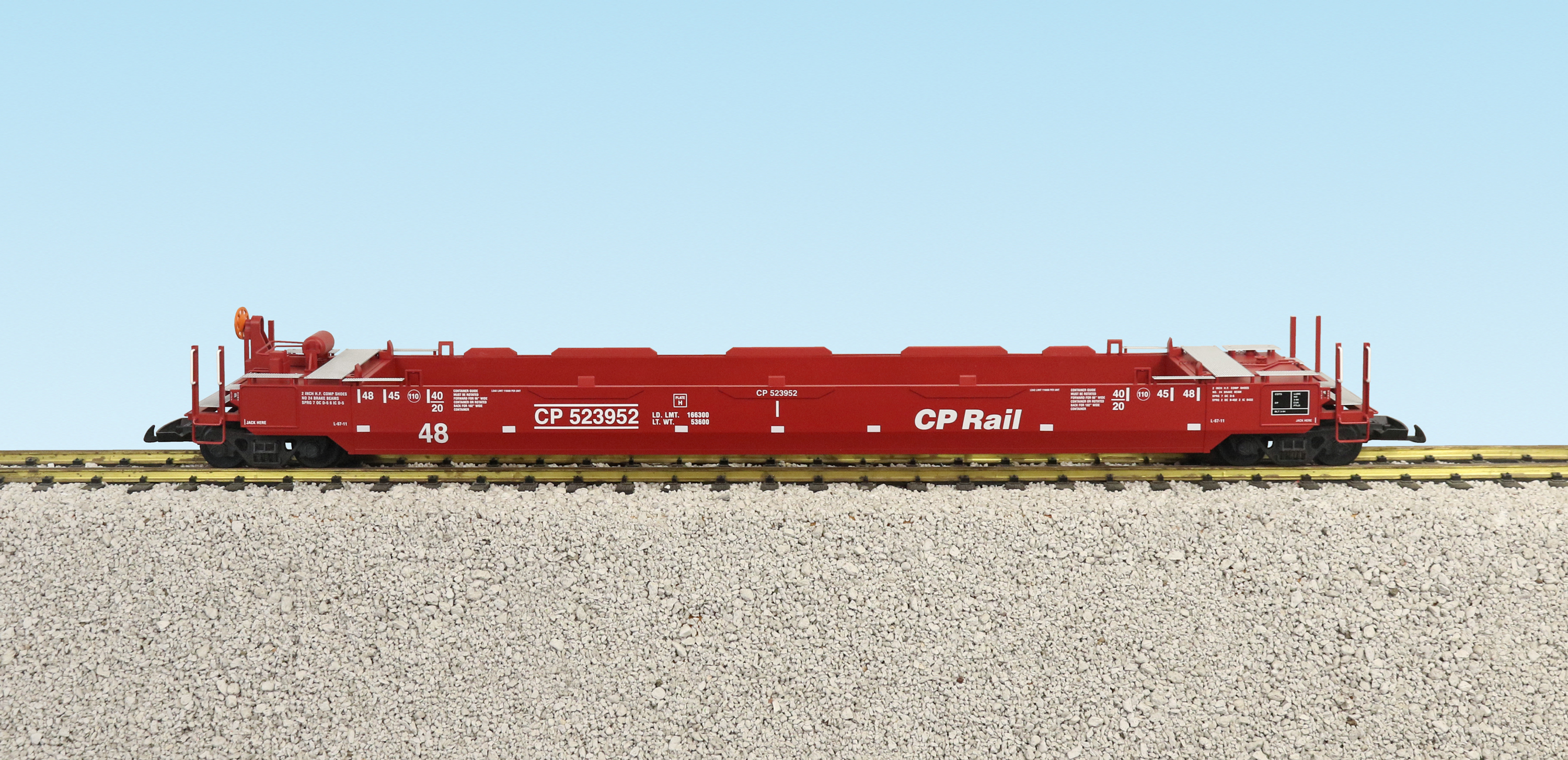 CP INTERMODAL CAR NO CONTAINER