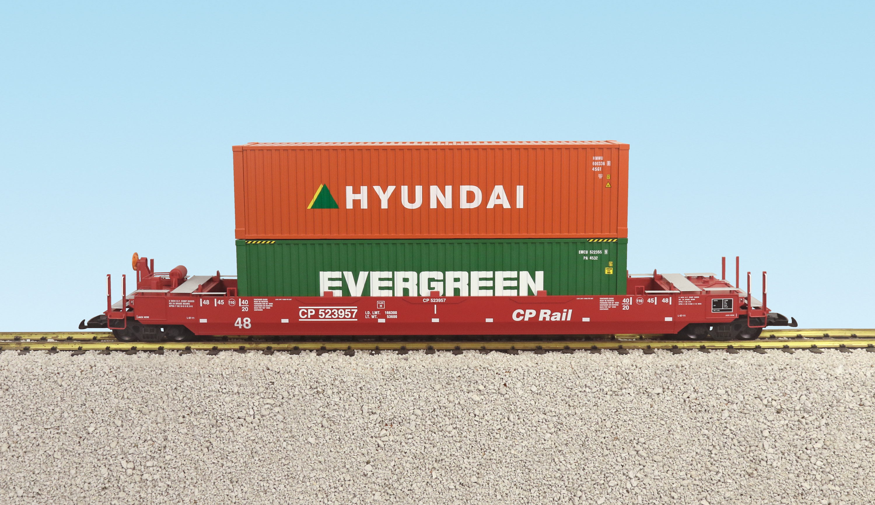 CP INTERMODAL CAR W/CONTAINERS #2