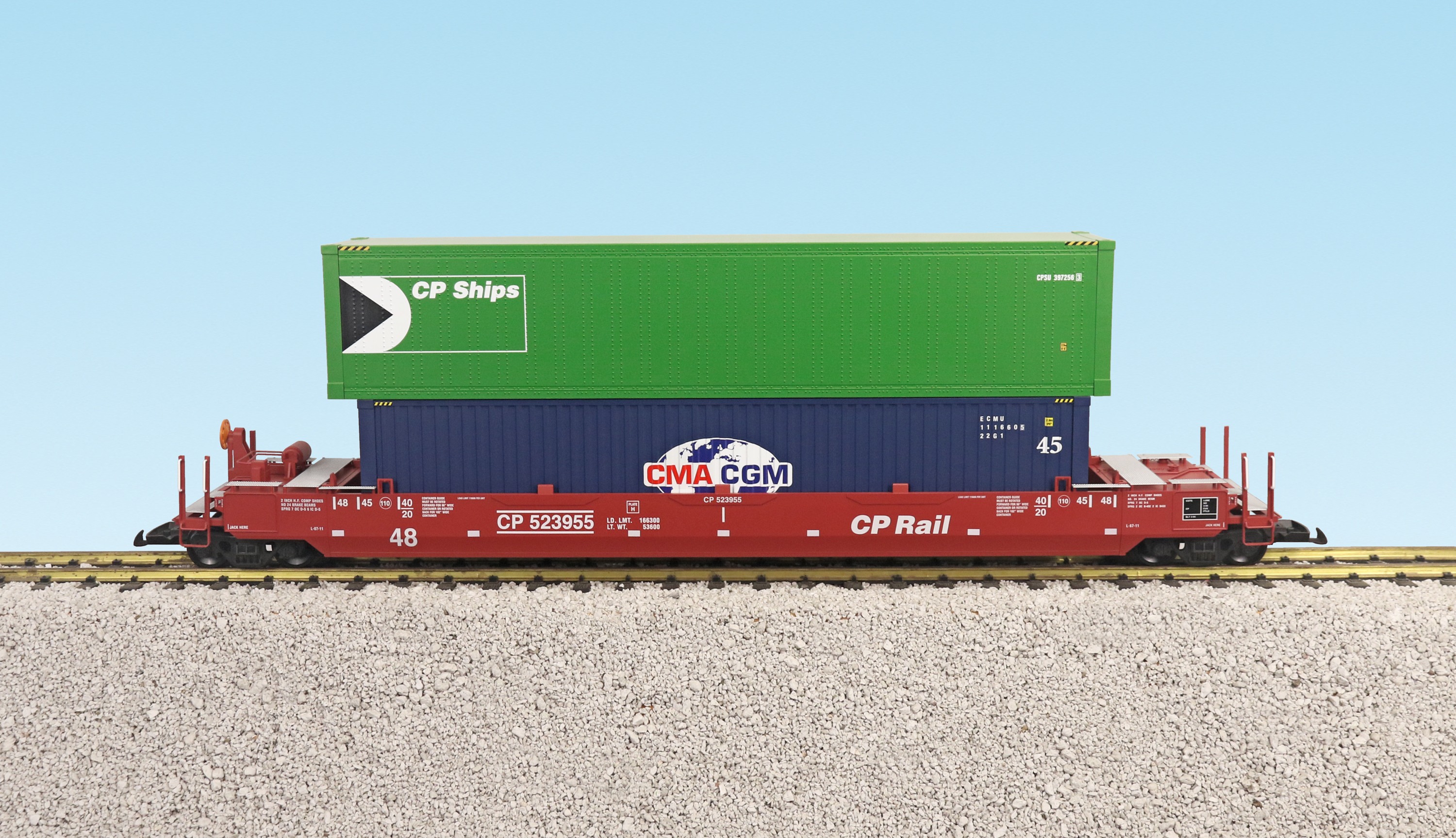 CP INTERMODAL CAR W/CONTAINERS #3