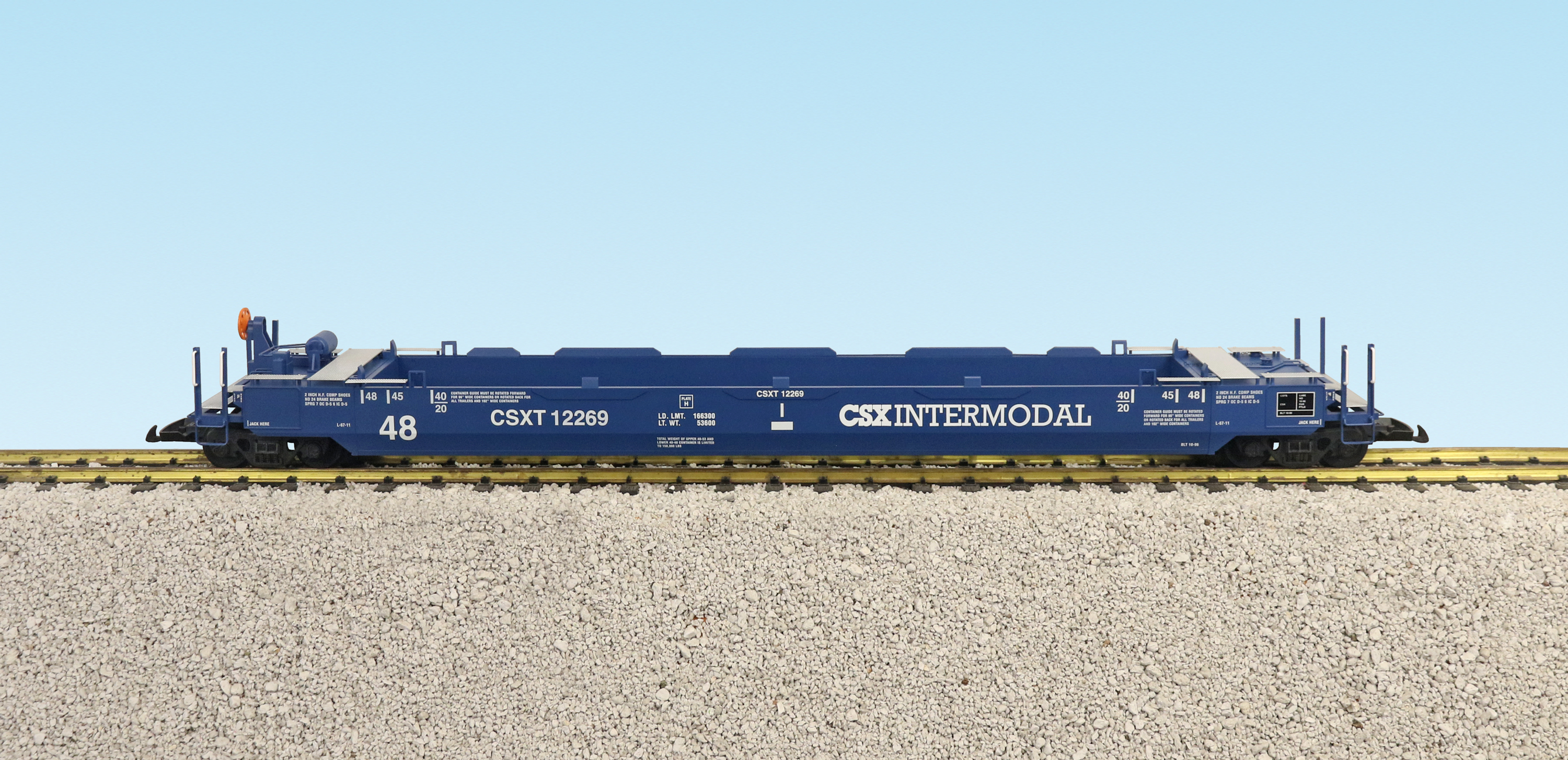 CSX INTERMODALCAR NO CONTAINER