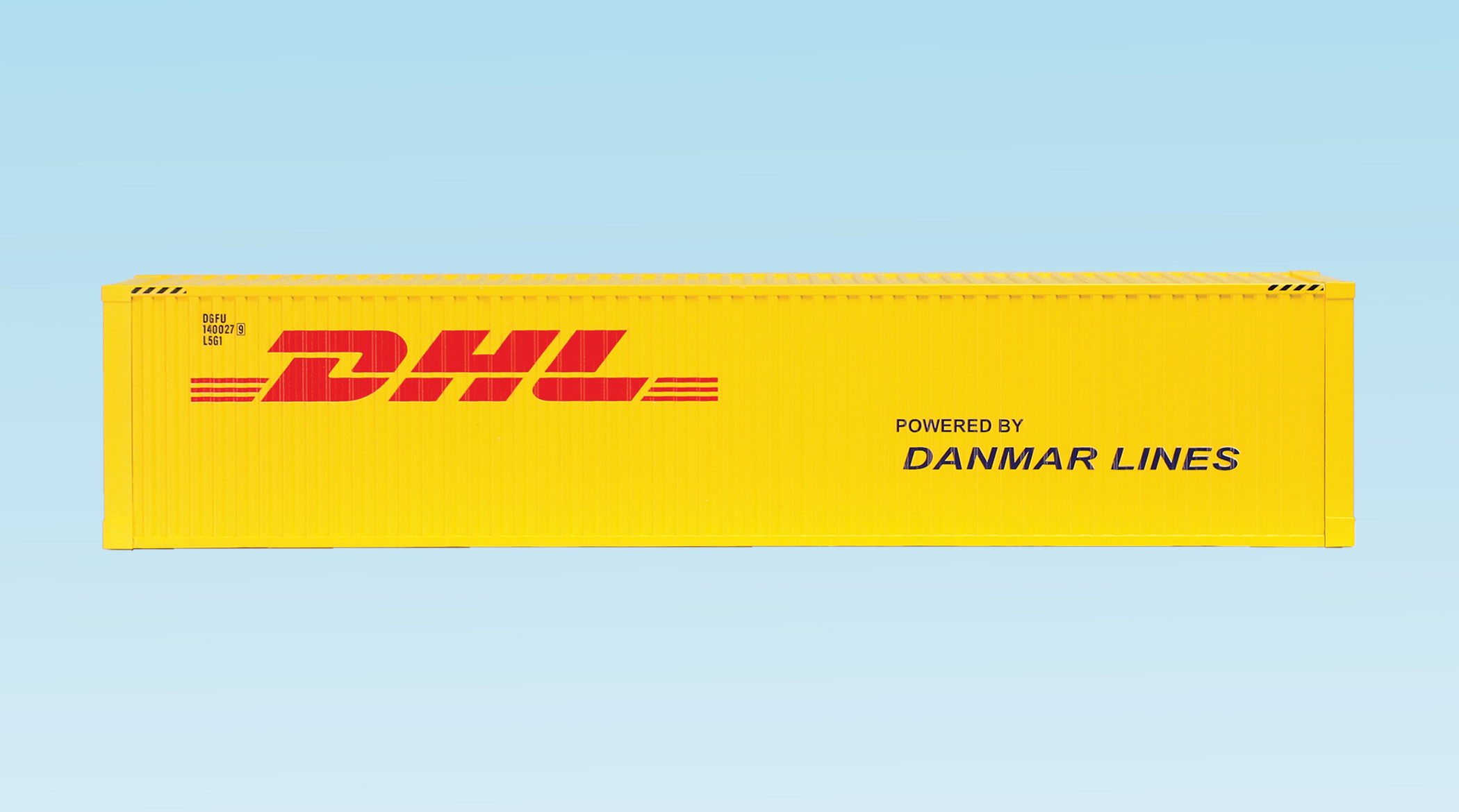 DHL 45 CONTAINER CORRUGATED SIDES