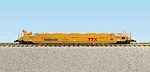 TTX RED LOGO INTERMODAL CAR NO CONTAINERS