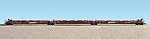 BNSF SPEED LOGO INTERMODAL 3 UNIT SET NO CONTAINERS