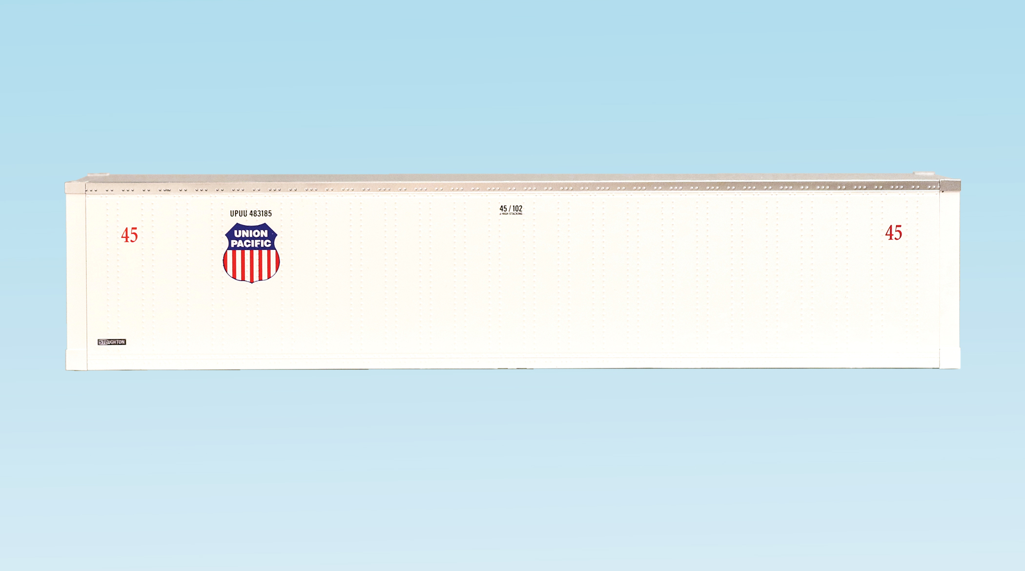 UNION PACIFIC 45 CONTAINER SMOOTH SIDES