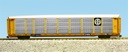 BNSF BI-LEVEL AUTO CARRIER YELLOW