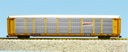 BNSF BI-LEVEL AUTO CARRIER SILVER/YELLOW