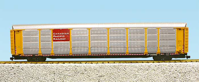 CANADIAN PACIFIC BI-LEVEL AUTO CARRIER YELLOW/BLACK