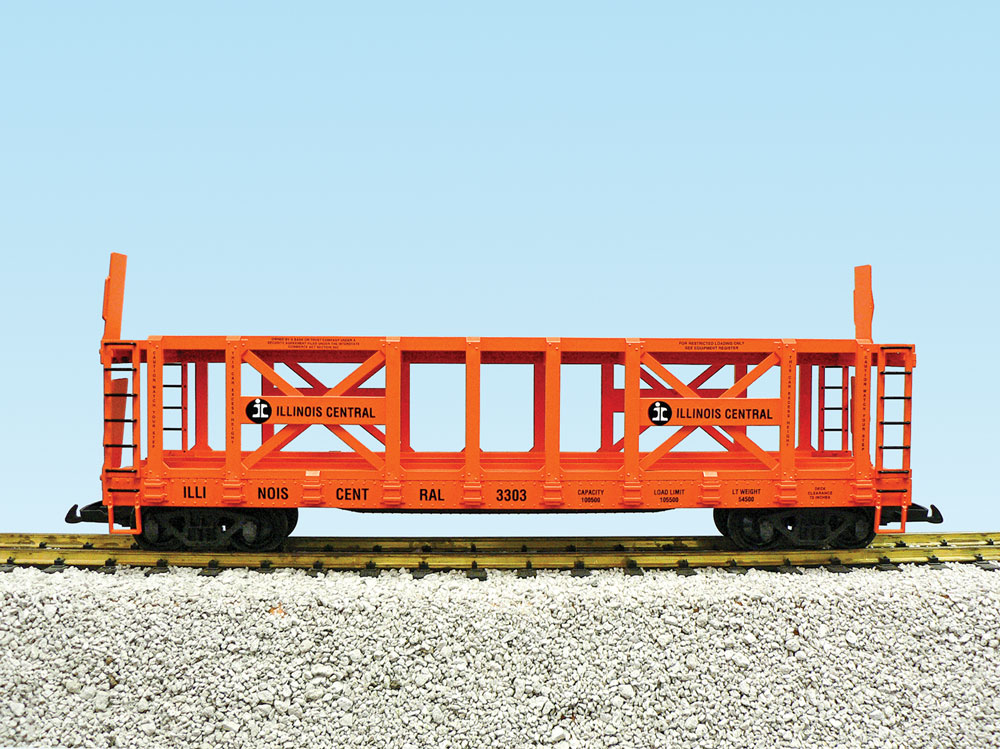 ILLINOIS CENTRAL TWO-TIER AUTO CARRIER FLATCAR