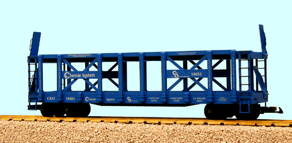 C&O TWO-TIER AUTO CARRIER FLATCAR