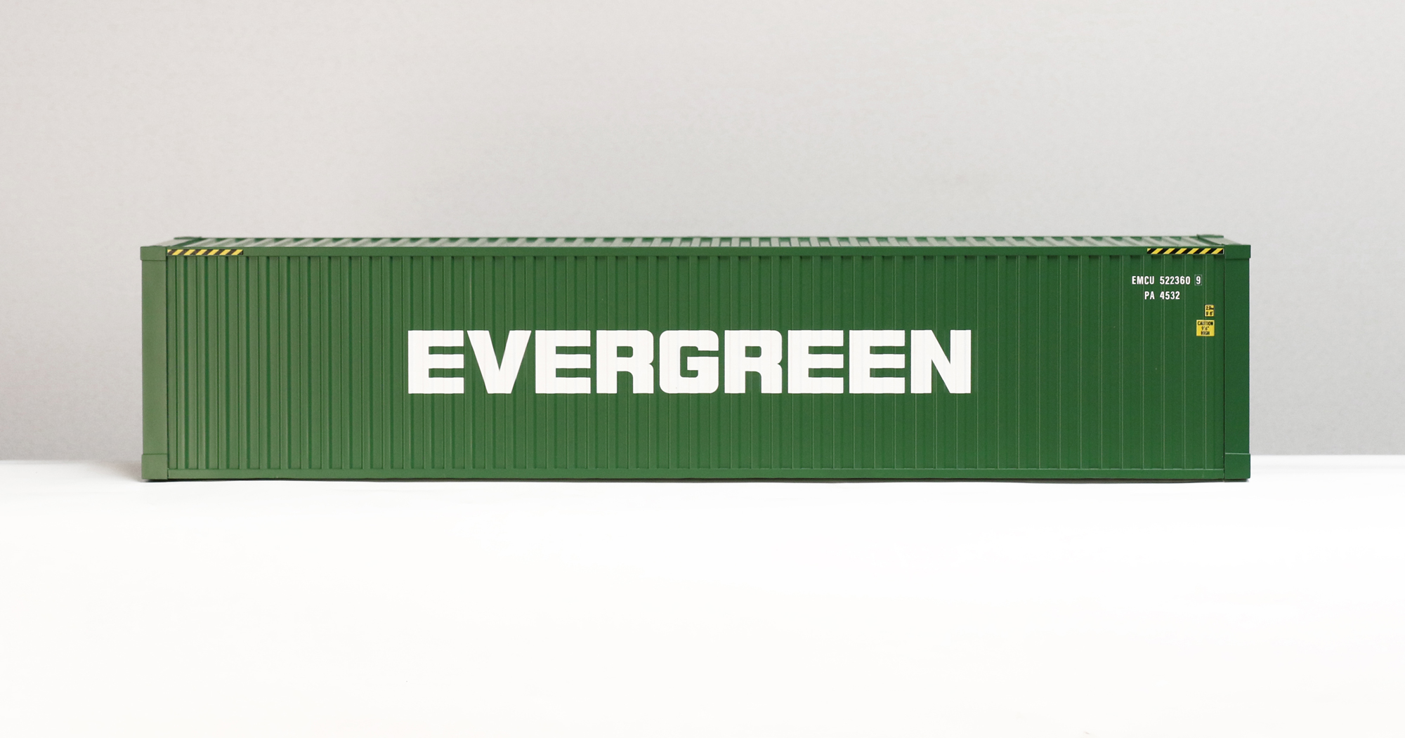EVERGREEN 45 CONTAINER CORRUGATED SIDES GREEN
