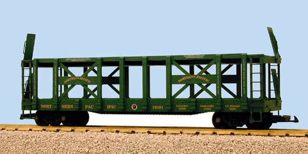 NORTHERN PACIFIC TWO-TIER AUTO CARRIER FLATCAR