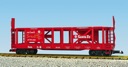 SANTA FE W/MAP TWO-TIER AUTO CARRIER FLATCAR