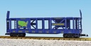 CSX W/MAP TWO-TIER AUTO CARRIER FLATCAR