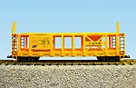 CN&W TWO-TIER AUTO CARRIER FLATCAR W/MAP GRAPHIC