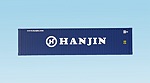 HANJIN 40' CONTAINER CORRUGATED SIDES