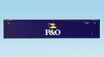 P&O 48' CONTAINER SMOOTH SIDES BLUE