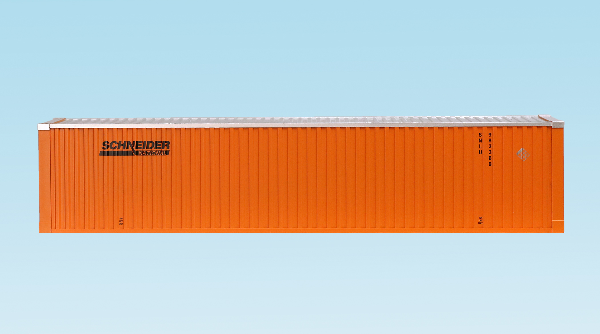 SCHNEIDER 45 CONTAINER CORRUGATED SIDES