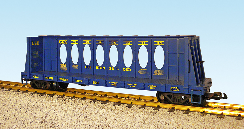 CSX CENTER BEAM FLAT CAR