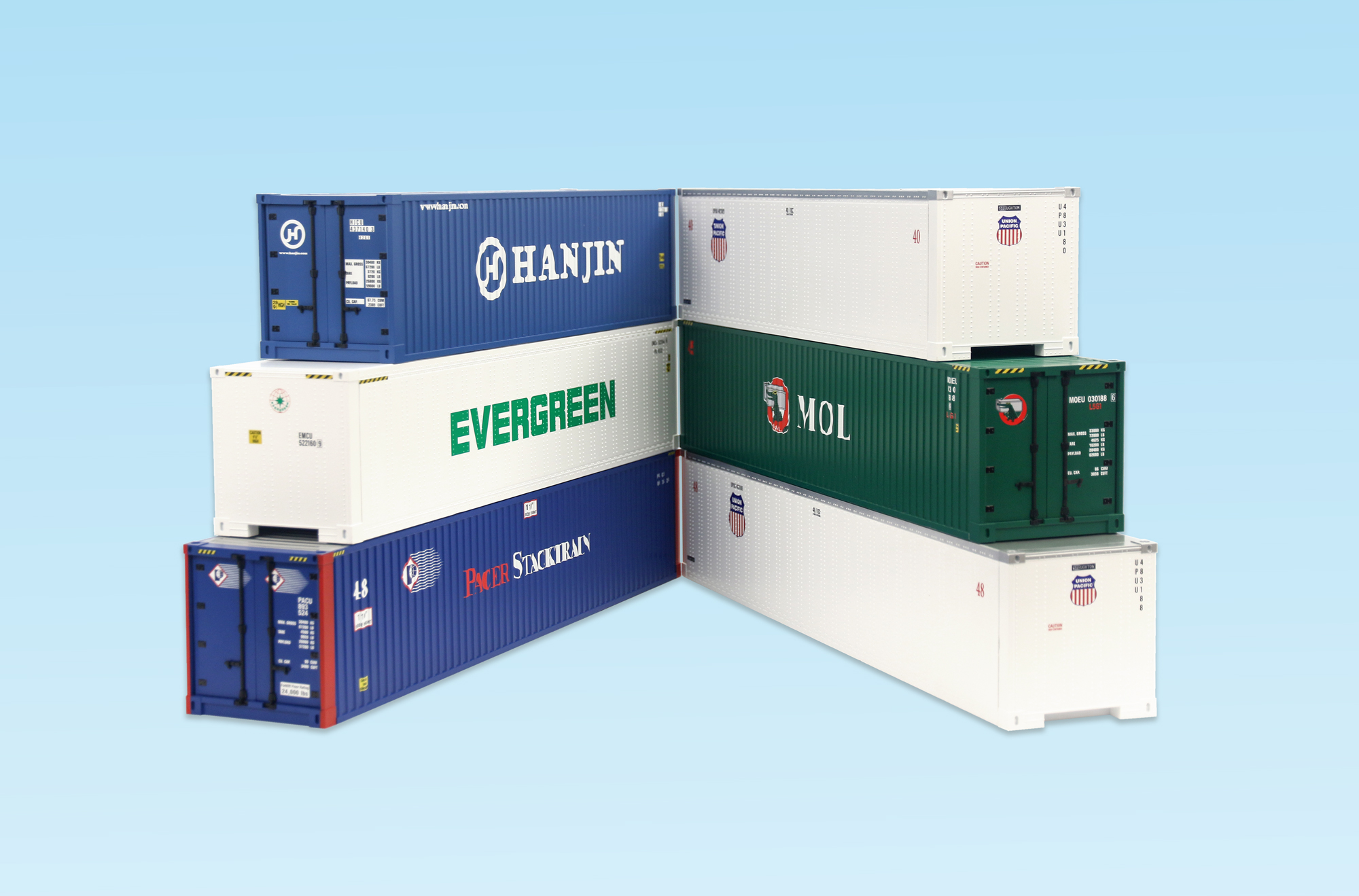 6 PACK CONTAINER SET #3