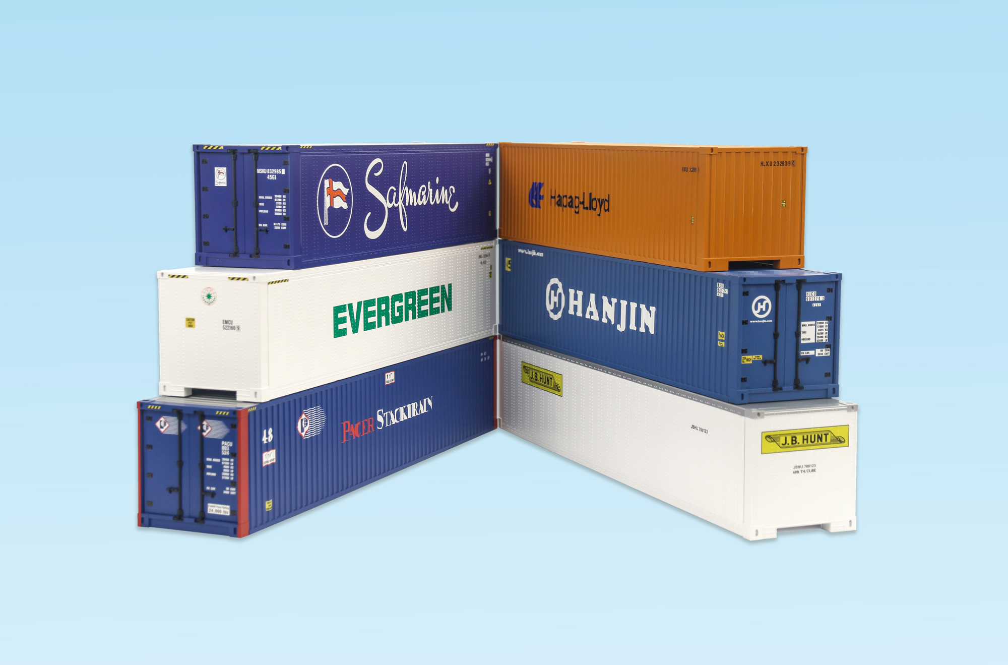 6 PACK CONTAINER SET #5