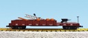 C&S WORK FLATCAR W/LOAD